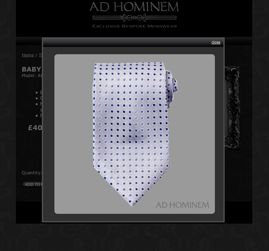 Client : Ad Hominem - design/ development