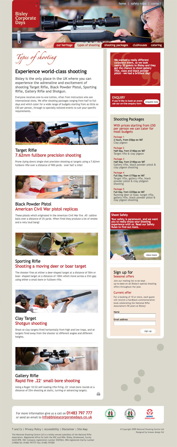 Bisley Corporate Days Bisley Corporate Days