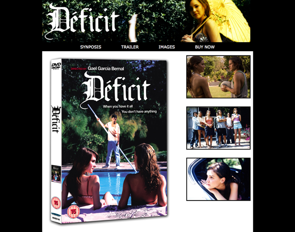 Client : Revolver - Deficit - design/ development
