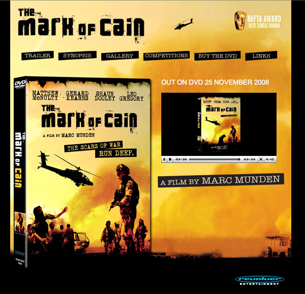 Client : Revolver - The Mark of Cain - design/ development