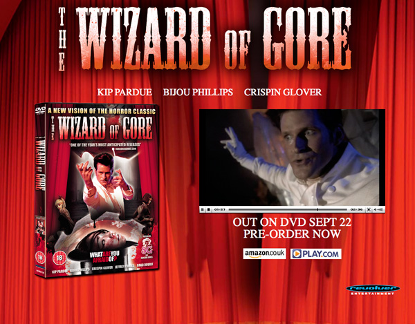 Client : Revolver - Wizard of Gore - design/ development