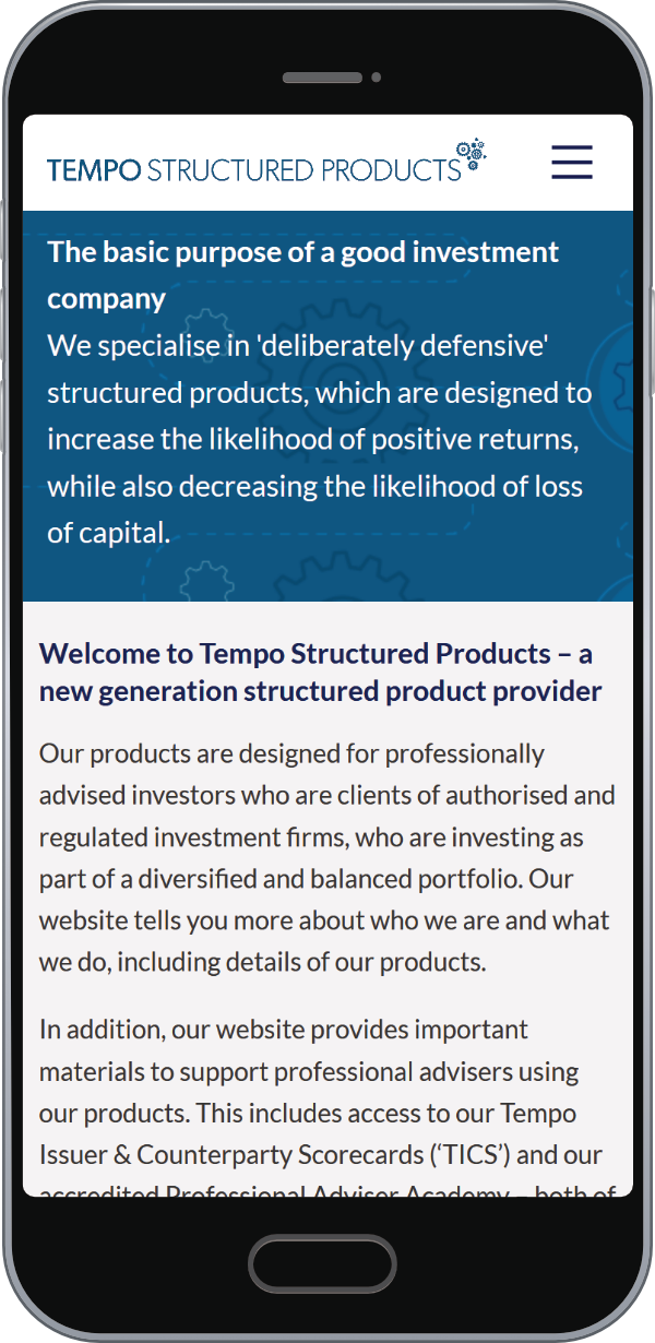 Tempo Structured Products